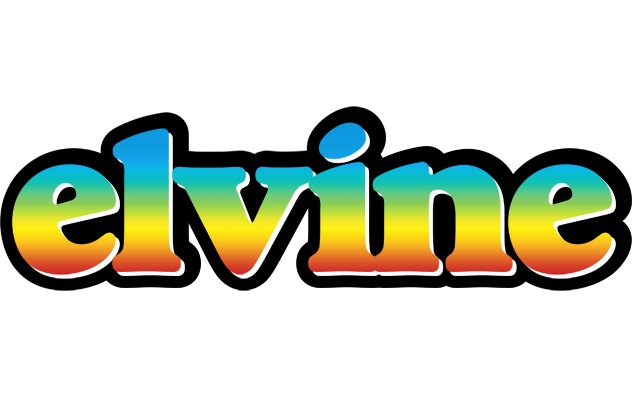 Elvine color logo