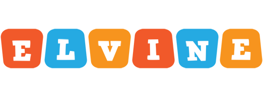 Elvine comics logo