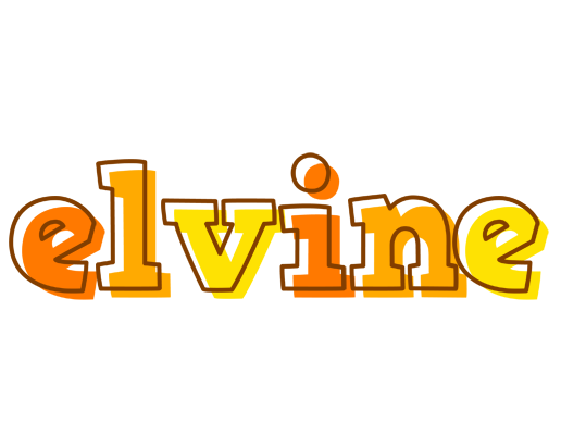 Elvine desert logo