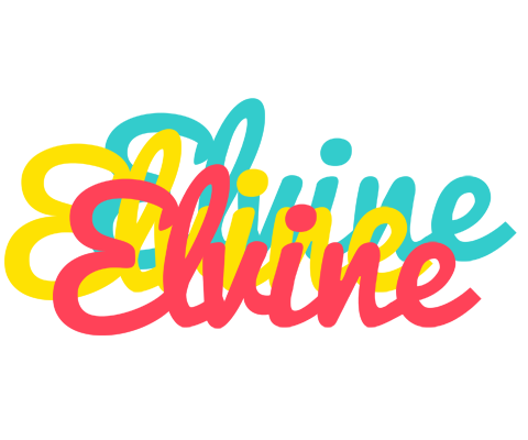 Elvine disco logo