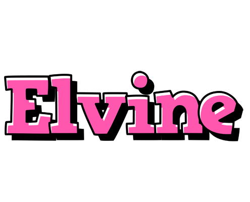 Elvine girlish logo
