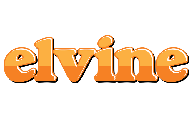 Elvine orange logo