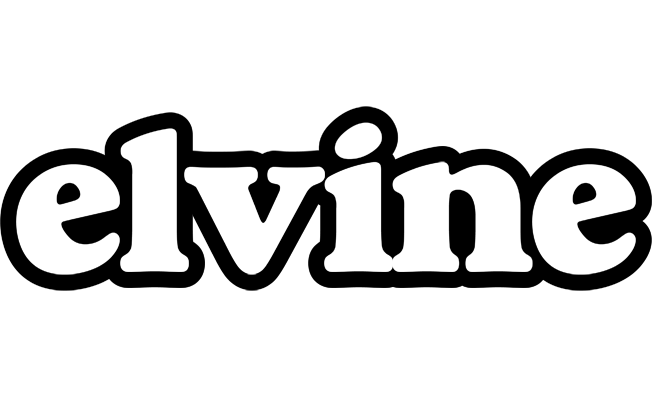 Elvine panda logo