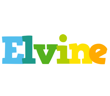 Elvine rainbows logo