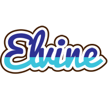 Elvine raining logo