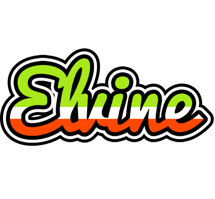 Elvine superfun logo