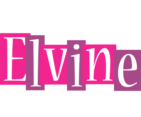 Elvine whine logo
