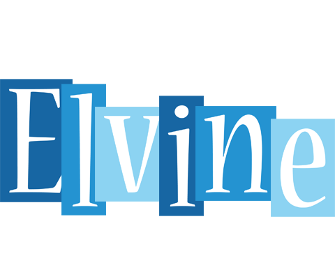 Elvine winter logo