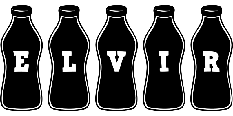 Elvir bottle logo