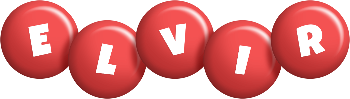 Elvir candy-red logo