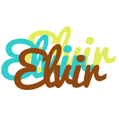 Elvir cupcake logo
