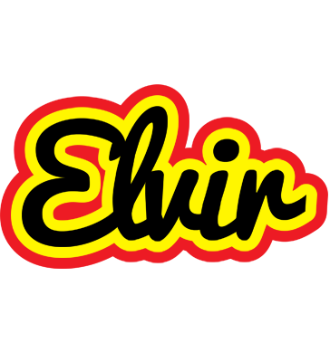 Elvir flaming logo