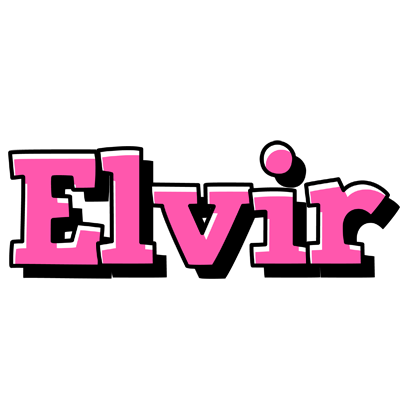 Elvir girlish logo