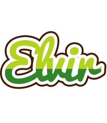 Elvir golfing logo