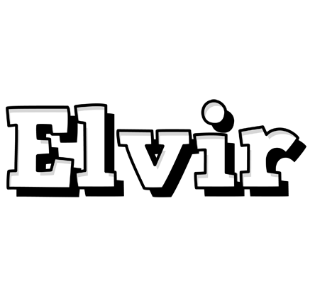 Elvir snowing logo