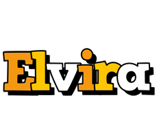 Elvira cartoon logo