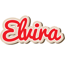 Elvira chocolate logo