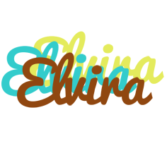 Elvira cupcake logo