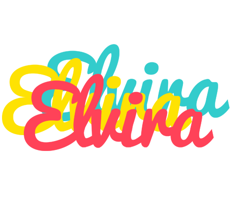 Elvira disco logo