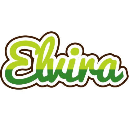 Elvira golfing logo