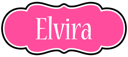 Elvira invitation logo