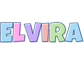 Elvira pastel logo