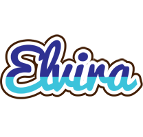 Elvira raining logo
