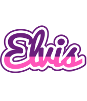 Elvis cheerful logo