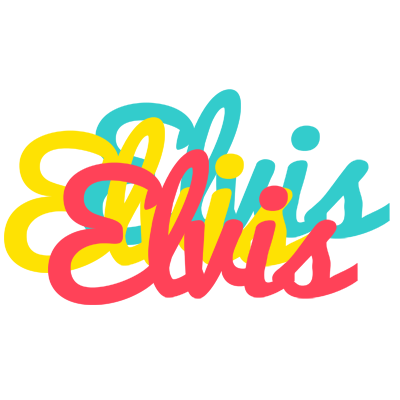 Elvis disco logo