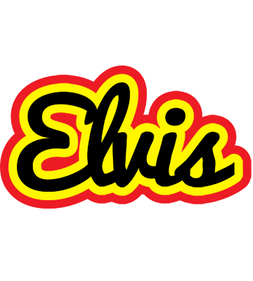 Elvis flaming logo