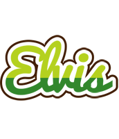 Elvis golfing logo