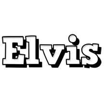 Elvis snowing logo
