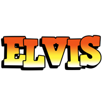 Elvis sunset logo