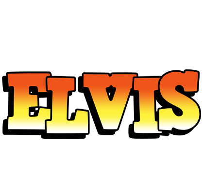 Elvis sunset logo