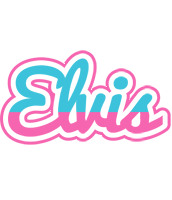 Elvis woman logo