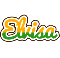 Elvisa banana logo