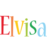 Elvisa birthday logo