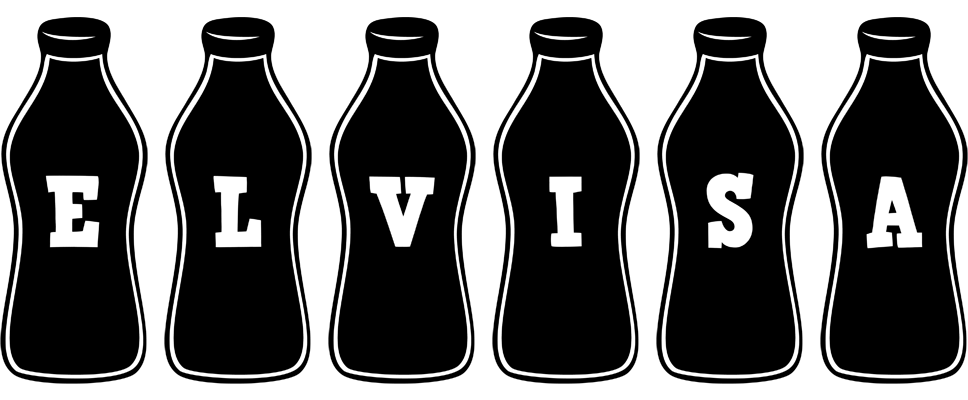 Elvisa bottle logo
