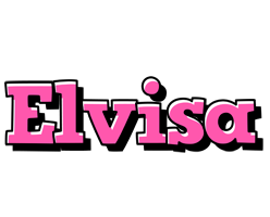 Elvisa girlish logo
