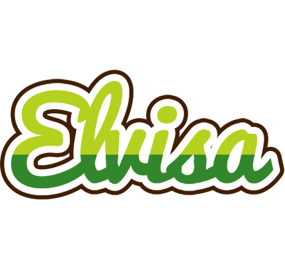 Elvisa golfing logo