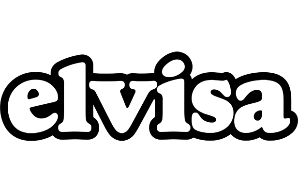 Elvisa panda logo