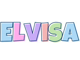 Elvisa pastel logo