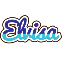 Elvisa raining logo