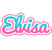 Elvisa woman logo