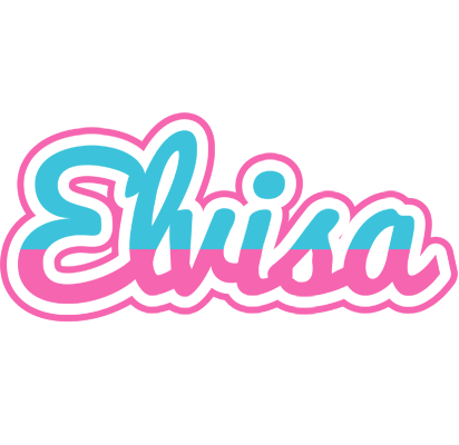 Elvisa woman logo