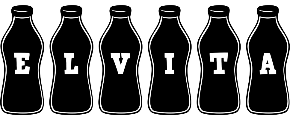 Elvita bottle logo