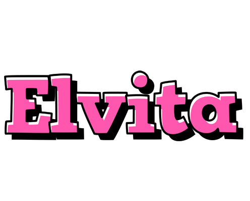 Elvita girlish logo