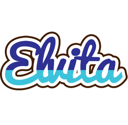 Elvita raining logo