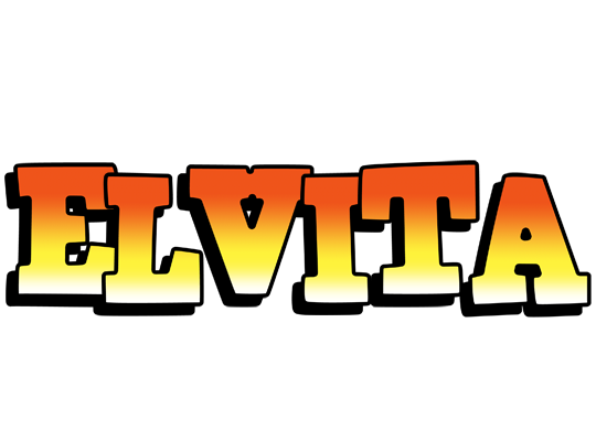 Elvita sunset logo