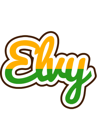 Elvy banana logo